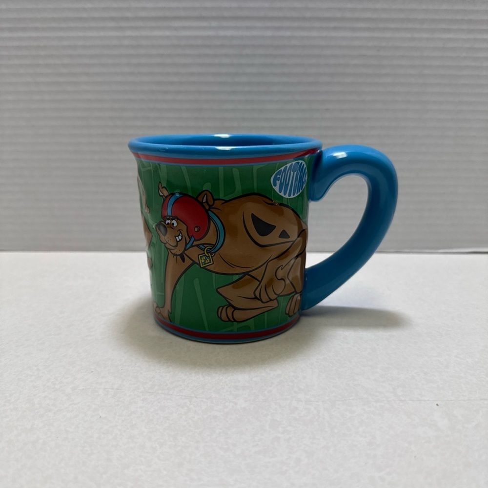Scooby Doo Football 3-D Large Blue Mug